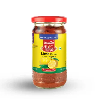 Swetha Telugu Foods Lime Pickle  300G