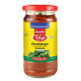 Swetha Telugu Foods Tindora Pickle 312G