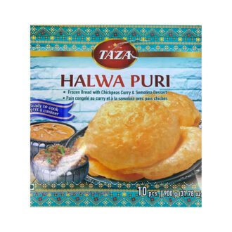 TAZA Halwa Puri with Chickpea Curry 10Pcs