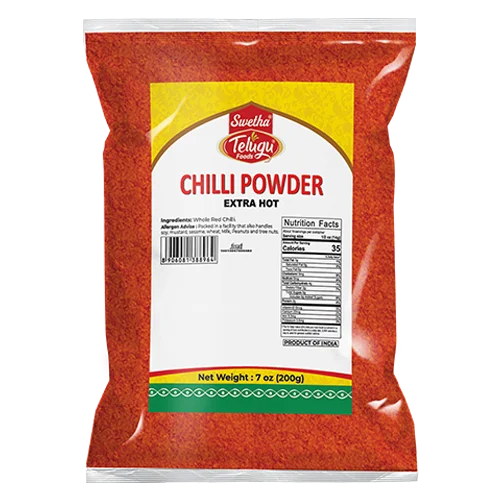 Telugu Foods Extra Hot Chilli Powder 400G