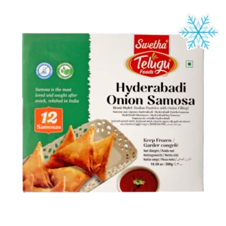 Telugu Foods Hyderabadi Onion Samosa 300G