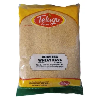 Telugu Foods Roasted Brown Wheat Rava 4LB