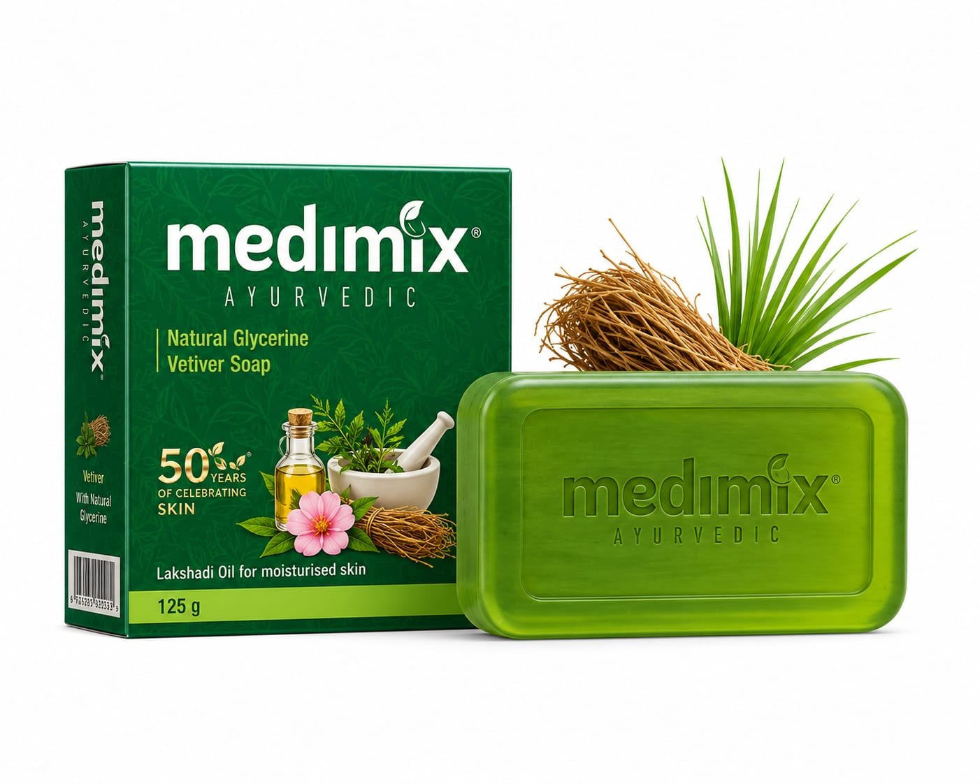 MEDIMIX VETIVER SOAP 125G