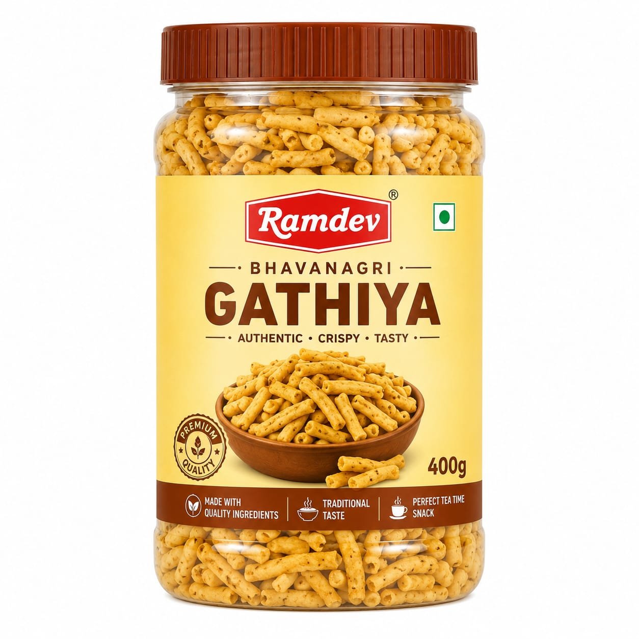 RAMDEV BHAVANAGRI GATHIYA 400G