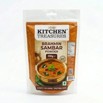 KITCHEN TREASURES BRAHMIN SAMBAR POWDER 200G