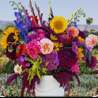 FLOWER PLASTIC BUCKET
