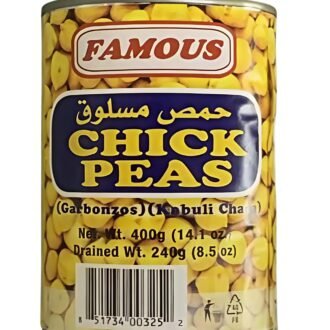 FAMOUS CHICKPEAS 400G