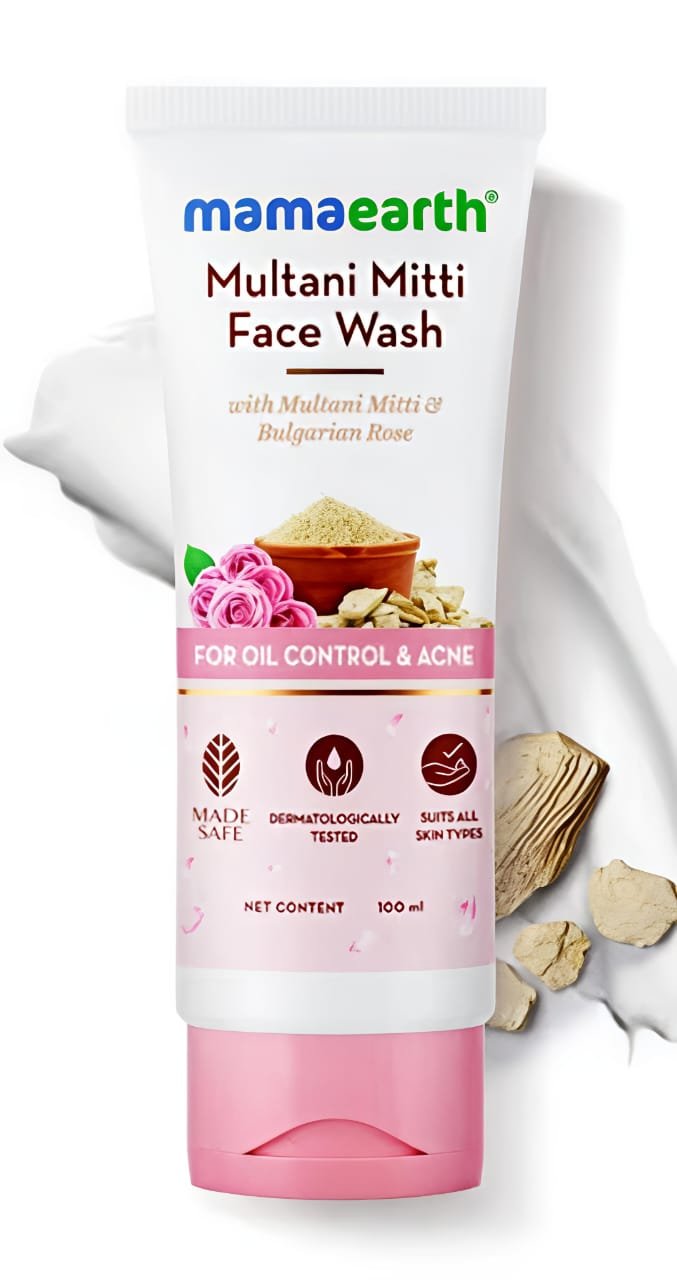 MAMA EARTH MULTANI MITTI FACEWASH 100ML