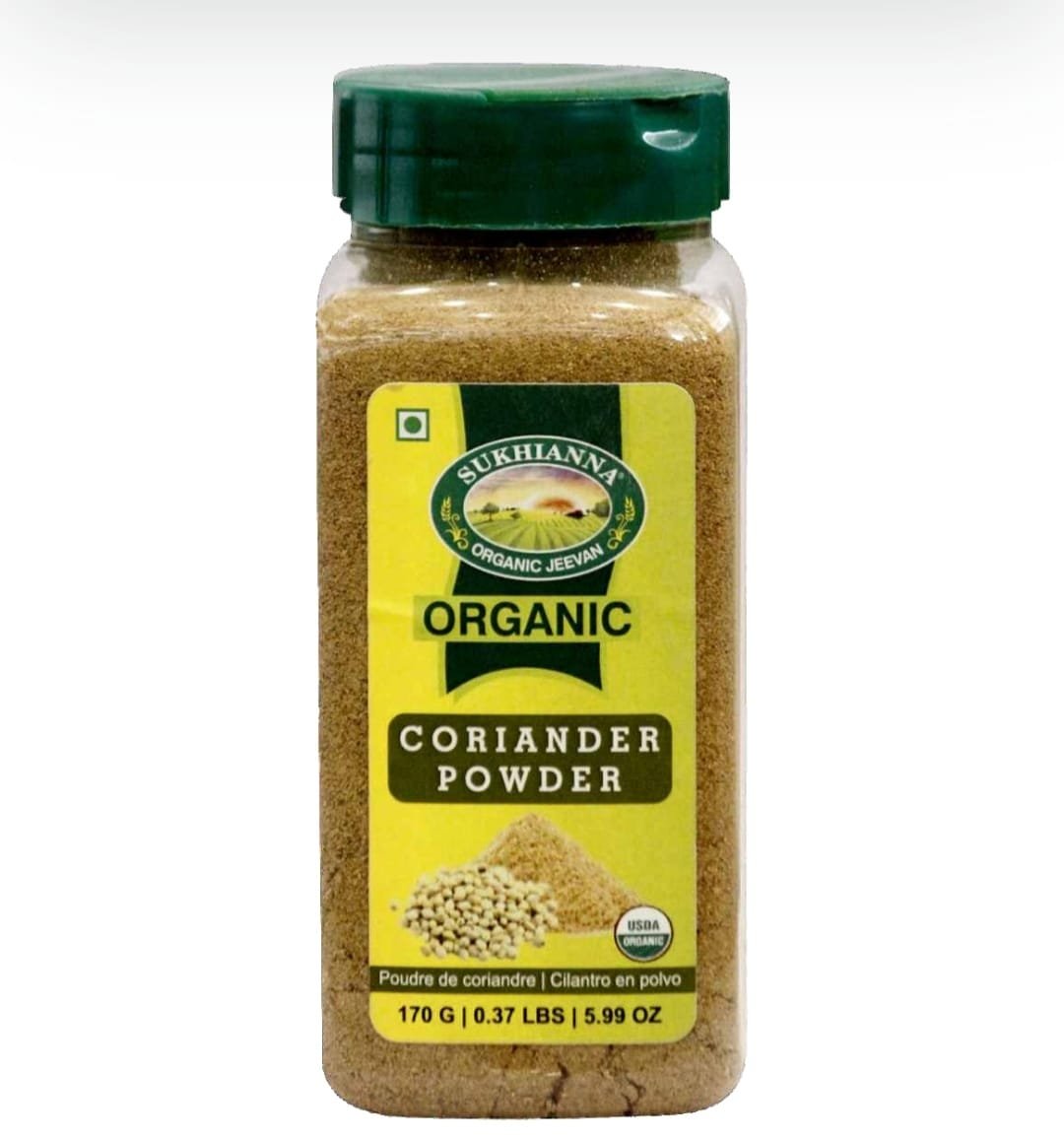 SUKHIANNA ORGANIC CORIANDER POWER 170G