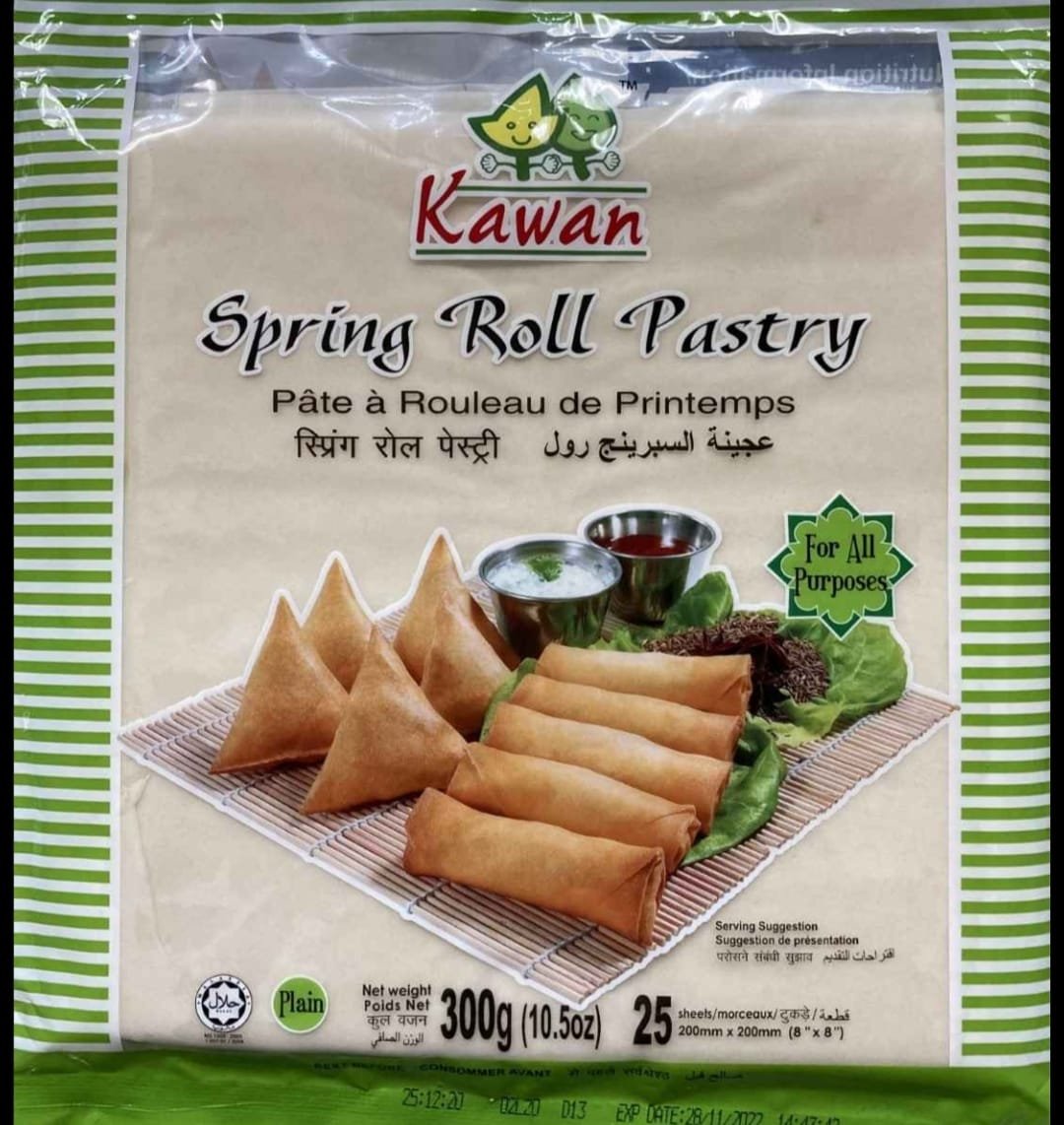 KAWAN SPRINGROLL PASTRY 25PC
