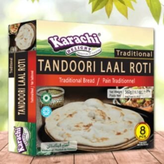 KARACHI DELIGHTS TANDOORI LAAL PARATA 8PCK