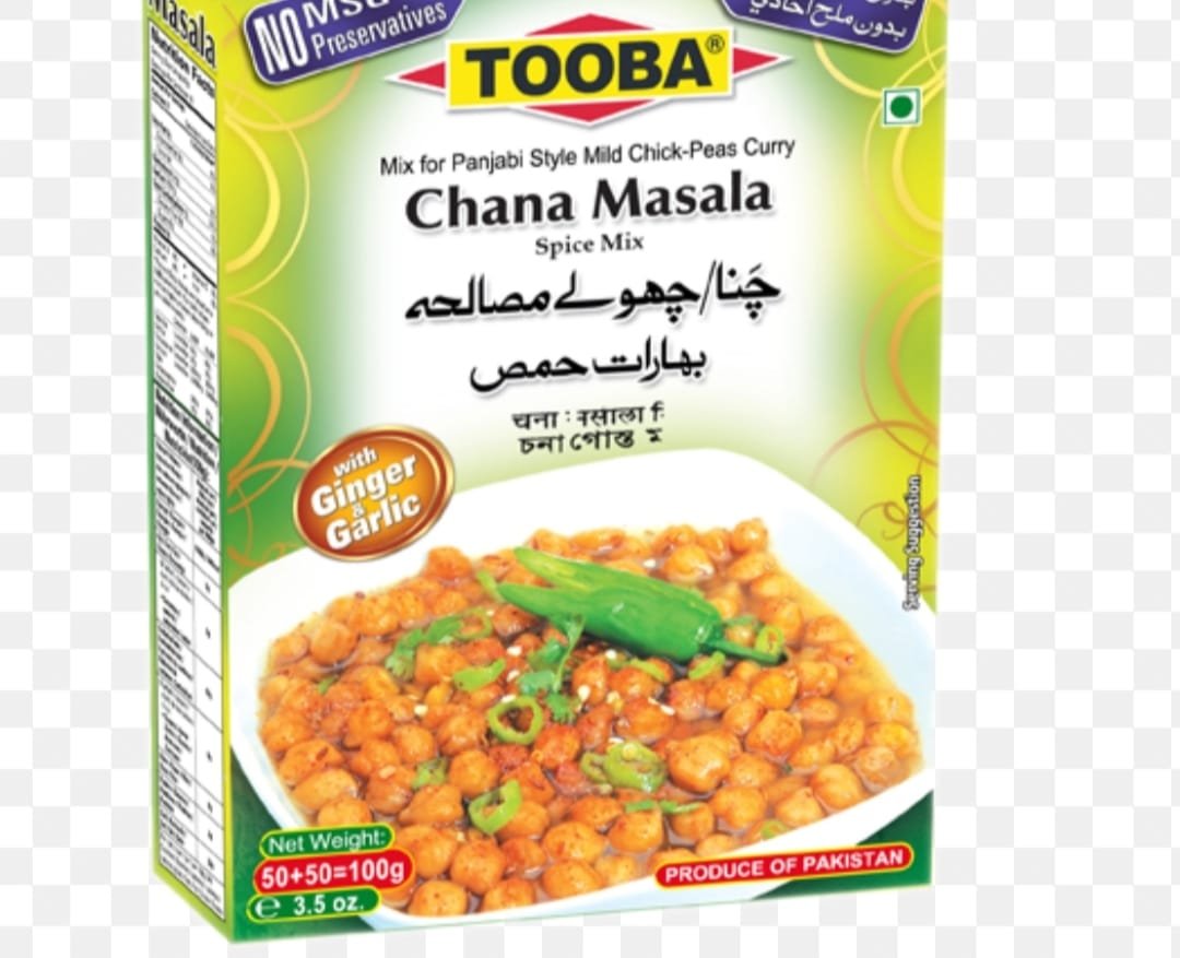 TOOBA CHANA MASALA - 100g