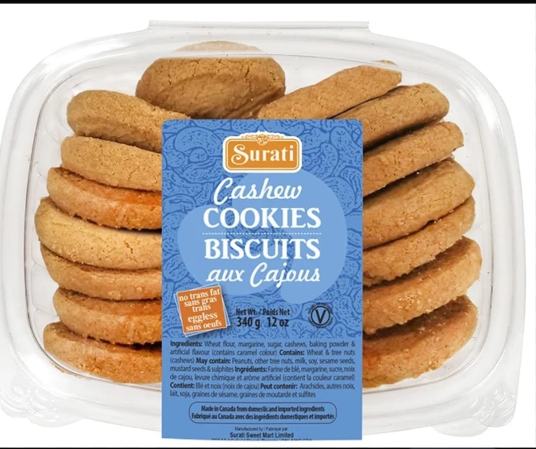 SURATI CASHEW COOKIE 340G