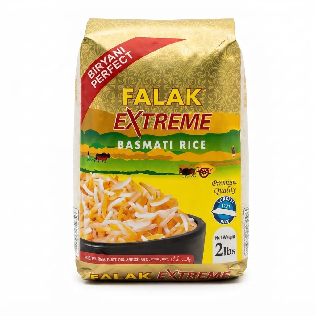 Falak Extreme Basmati Rice 2 lb bag