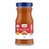 Veeba Tandoori Pasta & Pizza Sauce jar labeled no onion and no garlic, 380 g