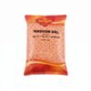 Swagat Masoor Dal in a clear 4 lb bag