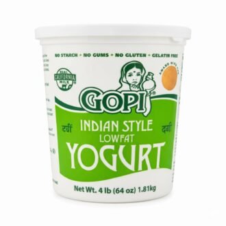 Gopi Indian Style Lowfat Yogurt tub, 4 lb