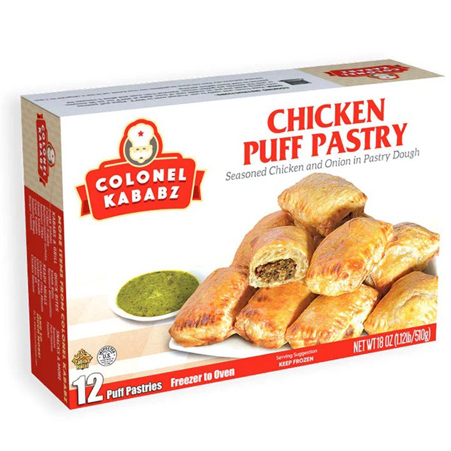 Colonel Kababz Chicken Puff Pastry 5PCK