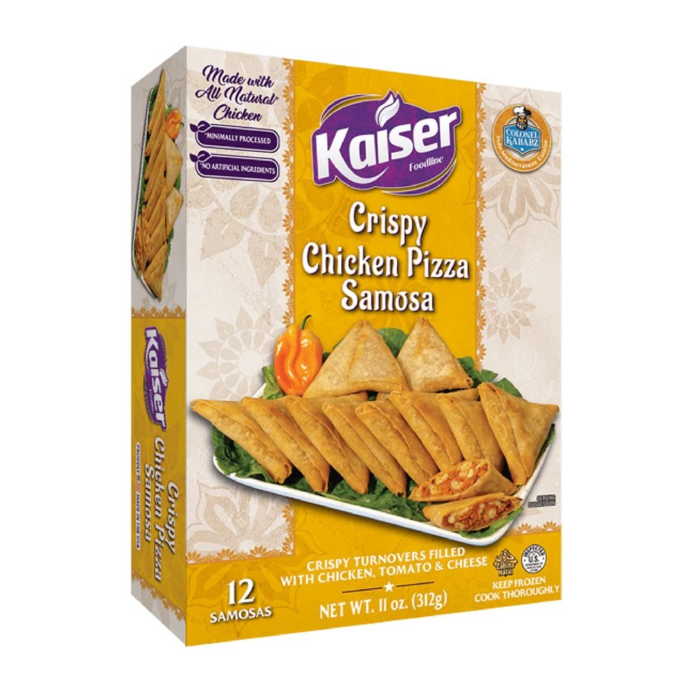 Colonel Kababz Crispy Chicken Pizza Samosa 12PCK