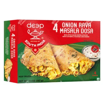 Deep ONION RAVA MASALA DOSA 4PCK