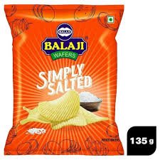 BALAJI WAFERS SIMPLY SALTED 135G