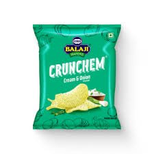 BALAJI WAFERS  CRUNCHEM CREAM &ON135G