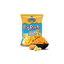 BALAJI WAFERS POP RINGS CHEESE 65G