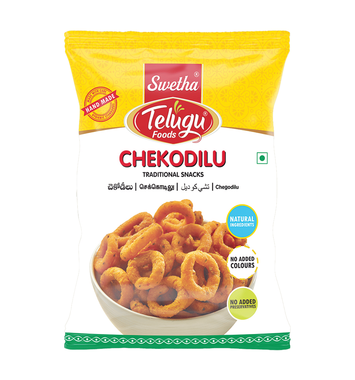 Swetha Telugu Foods Chekodilu 400G
