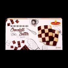 United King Checkerboard Chocolate Butter Biscuits 200G