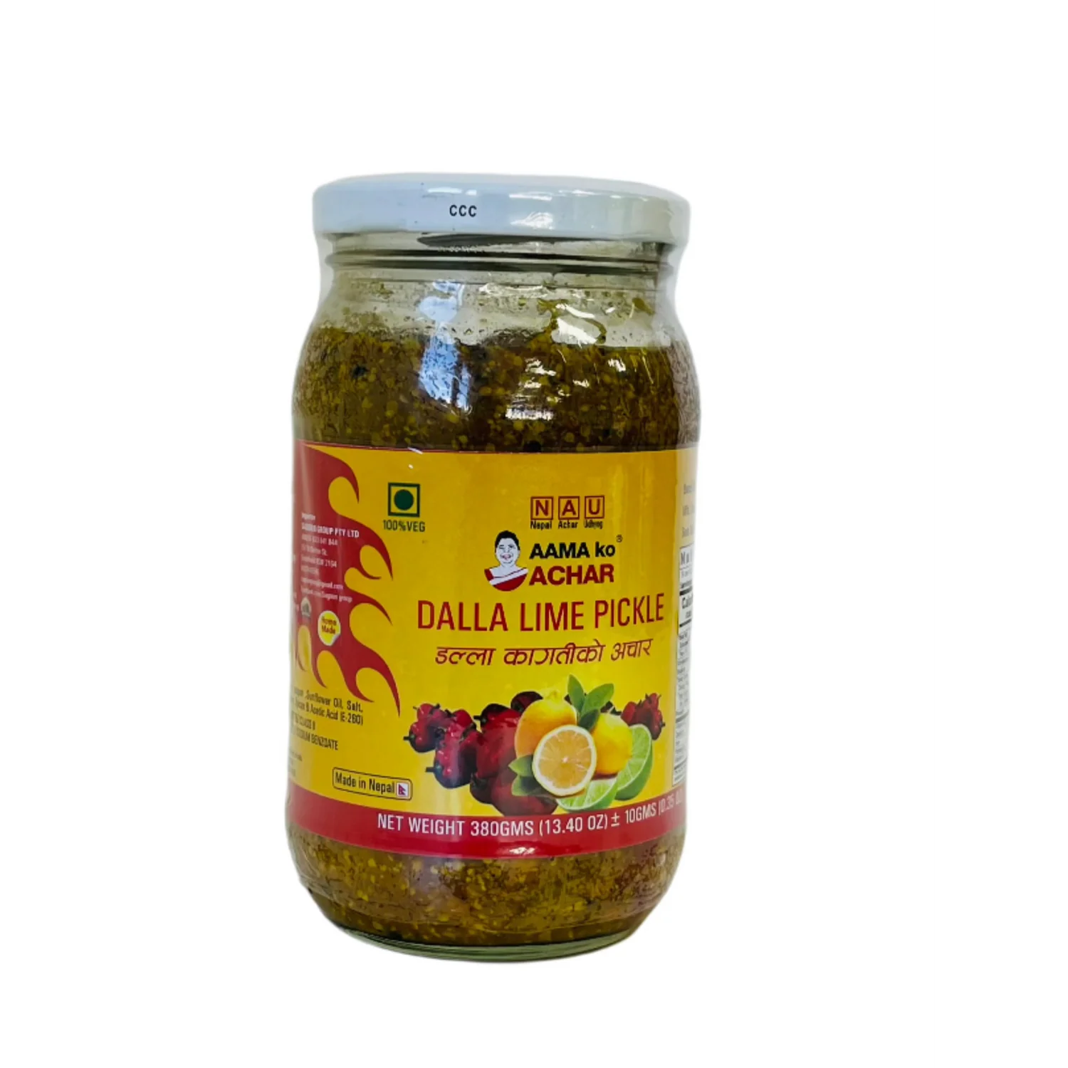 AKA DALLA LIME PICKLE 380GM