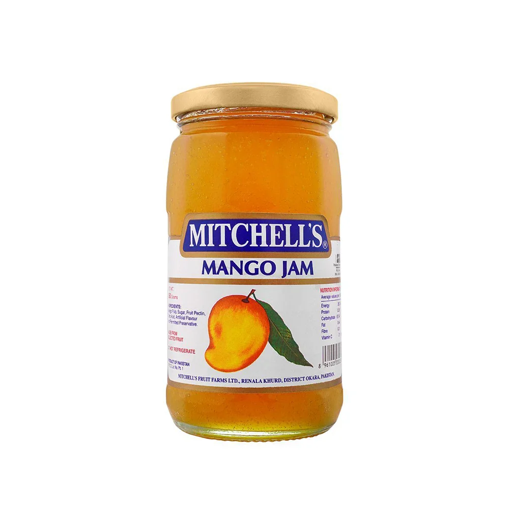 MITCHELS MANGO JAM 450G