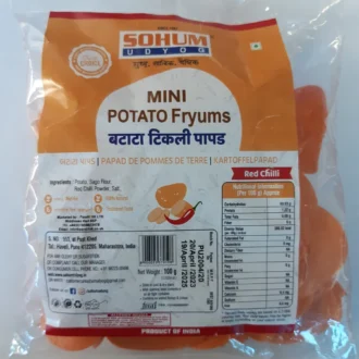 SOHUM MINI POTATO FRYUMS 100G