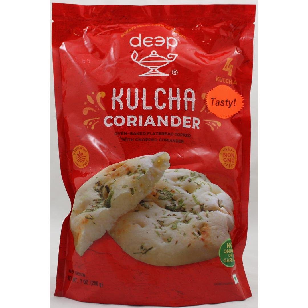 Deep KULCHA CORIANDER 4PCK, topdesimart, top desi mart
