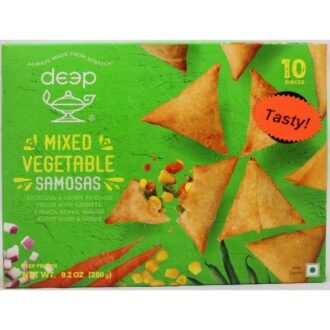 Deep MIX VEG SAMOSA 10PC, topdesimart, top desi mart