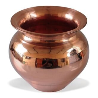 STEEL COPPER POOJA LOTA