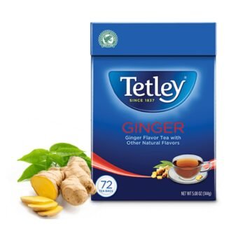 Tetley TEA GINGER 72PK, topdesimart, top desi mart