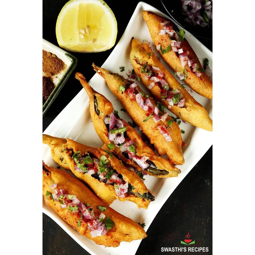 MIRCHI BHAJJI 3PC, topdesimart, top desi mart