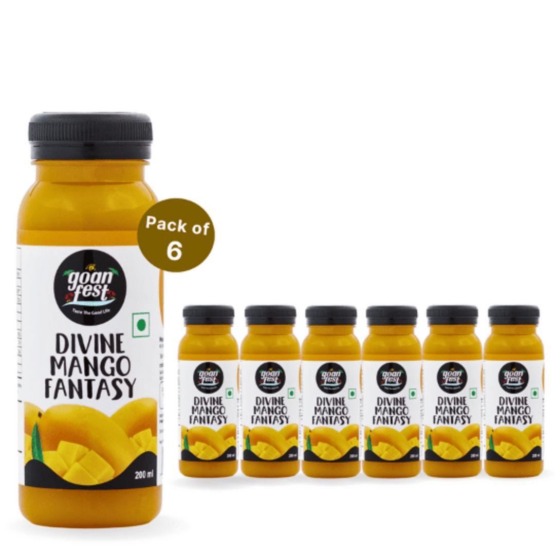 DABUR Alphonso Mango 6PCK 200ml, topdesimart, top desi mart