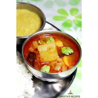 Bottle gourd pulusu curry, topdesimart, top desi mart