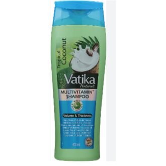VATIKA SHAMPOO COCONUT 400ML, topdesimart, top desi mart