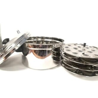 IKM SS IDLI COOKER 4 PLATES, topdesimart, top desi mart