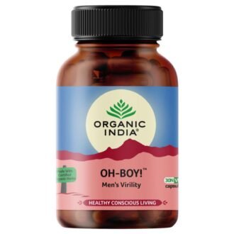 ORGANIC INDIA OH-BOY 30CAP, topdesimart, top desi mart