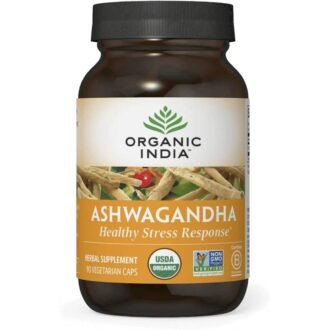 ORGANIC INDIA ASHWAGANDHA 60CAP, topdesimart, top desi mart