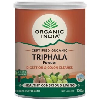 ORGANIC INDIA TRIPHALA POWDER 100G, topdesimart, top desi mart