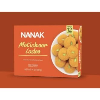 NANAK MOTICHOOR LADOO 400GM, topdesimart, top desi mart