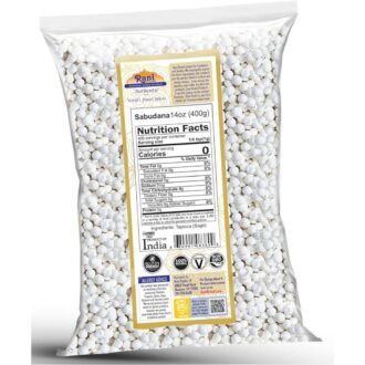 HATHI BRAND SABUDANA SMALL 400G, topdesimart, top desi mart