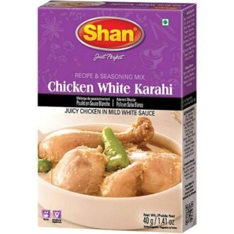 SHAN CHCKN WHITE KARAHI 40G, topdesimart, top desi mart
