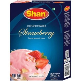 SHAN STRBRRY CUSTARD POWDER 200G, topdesimart, top desi mart
