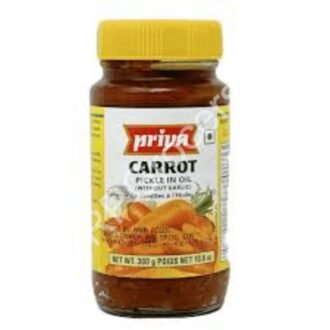 PRIYA CARROT PICKLE 300G, topdesimart, top desi mart