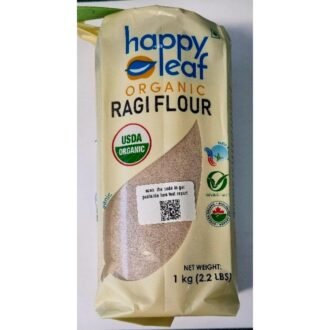 HAPPY LEAF ORGANIC RAGI FLOUR 3LB, topdesimart, top desi mart